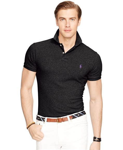 ralph lauren slim fit polo.